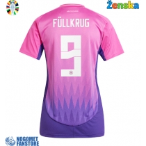 Njemačka Niclas Fullkrug #9 Gostujuci Dres za Ženska EP 2024 Kratak Rukav